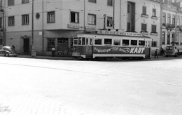 Portugal - PORTO - Tramway - Eléctrico - Anuncio Cigarros Kart - Publicité Cigarettes - Tirage Photo - Porto