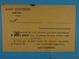 Achille Courthéoux Couvin  /20/ - Lebensmittel