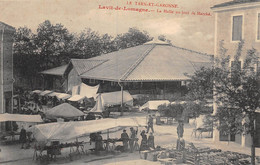 SAL-31. PIE-23-843 : LAVIT-DE-LOMAGNE. LA HALLE JOUR DE MARCHE - Lavit