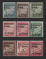 Océanie -1926 - Tb Taxe N° 1 à 9  - Neuf * - MLH - Timbres-taxe