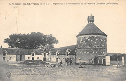 CPA 78 SAINT REMY LES CHEVREUSE / PIGEONNIER / COUR INTERIEUR DE LA FERME DE COUBERTIN / Cpa Rare - St.-Rémy-lès-Chevreuse