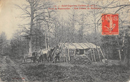 CPA 78 SAINT LEGER EN YVELINES / FORET DE RAMBOUILLET / UNE CABANE DE BUCHERONS / METIER - St. Leger En Yvelines