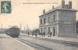 CPA 78 SAINT REMY LES CHEVREUSE / LA GARE / TRAIN - St.-Rémy-lès-Chevreuse