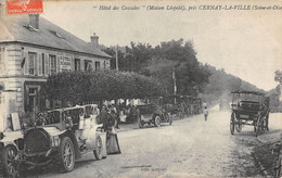 CPA 78 HOTEL DES CASCADES / MAISON LEOPOLD / PRES CERNAY LA VILLE / VOITURE - Autres & Non Classés