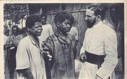 Cpa- Santé - La Lepre - Personnages -photo P. Van Spreeken- Impr.  M .Lescuyer ( Lyon )- Edi Jesuites Missionnaires - Santé