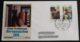 DEUTSCHLAND 1975 Mi-Nr. 840/41 CEPT FDC - 1975