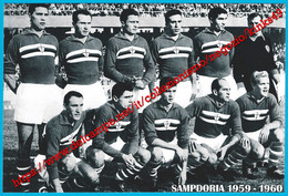 652> < Squadra SAMPDORIA > Foto Riproduzione - Periodo Originale: 1959-60 - Sport