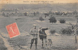 CPA 78 CHEVREUSE / UN CHASSEUR A L'AFFUT DANS LA VALLEE / CHASSE / CHIEN - Chevreuse