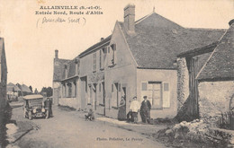 CPA 78 ALLAINVILLE / ENTREE NORD / ROUTE D'ABLIS / VOITURE - Autres & Non Classés