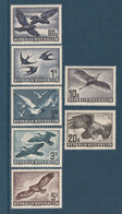 Autriche - Poste Aérienne - YT N° 54 A 60 ** - Neuf Sans Charnière - 1953 - Altri & Non Classificati