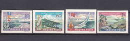 Hungary 1968 Mi#2417-2420 B, Imperforated Mint Never Hinged - Unused Stamps