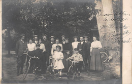 Delcampe - CPA 92 CLAMART / CARTE PHOTO / SOUVENIR DE SAINT FIACRE / BOIS DE CLAMART / Cliché N°1 - Clamart