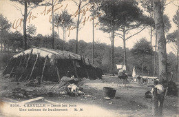 CPA 92 CHAVILLE / DANS LES BOIS / UNE CABANE DE BUCHERONS / METIER - Chaville