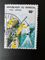 Sénégal 1977 Mi. C629 10F Oblitéré Used Airmail Poste Aérienne Evolution De La Pêche Fischfang Fishing RARE - Senegal (1960-...)