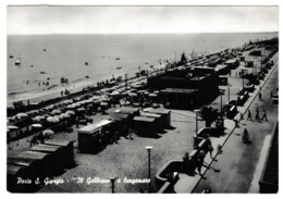 ITALIA ITALY   PORTO S. GIORGIO ( FERMO )  " IL GABBIANO " E  LUNGOMARE - VIAGGIATA NEL 1961 - Fermo