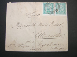 1894, Brief In Die Schweiz - Storia Postale