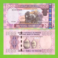 RWANDA 5000 FRANCS 2009 P-37 UNC - Ruanda