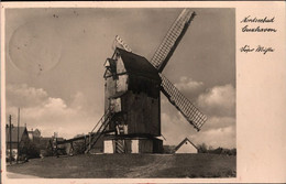 ! 1935 Ansichtskarte Aus Cuxhaven, Döser Mühle, Windmühle, Windmill, Moulin A Vent - Moulins à Vent