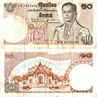 Thailand / 10 Baht / 1969 / P-83(a) / VF - Thailand