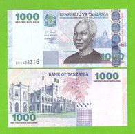 TANZANIA 1000 SHILINGI 2003- P-36b UNC - Tanzanie