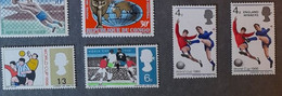 ANGLETERRE ENGLAND 1966 MNH** FULL SET 4 Stamps FOOTBALL FUSSBALL SOCCER CALCIO FUTBOL FOOT  FUTEBOL FOTBOLL Gardien - 1966 – Inglaterra