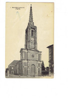 Cpa - 44 - Mauves - L'église - Chapeau N°1 - - Mauves-sur-Loire