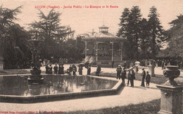 Luçon - Jardin Public - Le Kiosque à Musique Et Le Bassin - Lucon