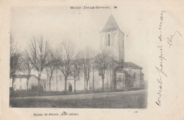 Melle (79 - Deux-Sèvres) L'Eglise St Pierre - Melle