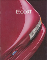 CATALOGUE VOITURE FORD ESCORT - Voitures