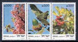 Israel 1981 Set Of Stamps Celebrating Trees In Unmounted Mint - Nuovi (senza Tab)