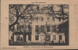 NOMENY L'Hotel De Ville Et La Place Des Ormes - Nomeny
