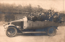 Bus Autobus - Carte Photo - Véhicule De Transport , Car Autocar - Photographe A. DURAND , Cité Du Sacré Coeur LOURDES - Buses & Coaches