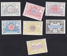 BELGIQUE, 1902, Chemins De Fer ( COB TR29,35,37 Au 39,44,47 **) - Ungebraucht