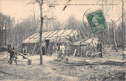 CPA 92 ROBINSON / LA CABANE DES BUCHERONS DANS LE BOIS DE VERRIERES / METIER - Altri & Non Classificati