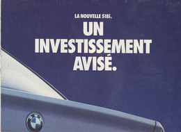 CATALOGUE VOITURE BMW LA NOUVELLE 518i - Voitures