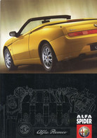 CATALOGUE VOITURE ALFA ROMEO  ALFA SPIDER - Voitures