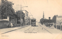 CPA 92 ROUTE DE PARIS A BAGNEUX / TRAMWAY - Autres & Non Classés