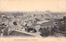 FRANCE - 51 - Châlons-sur-Marne - Vue Générale - Carte Postale Ancienne - Châlons-sur-Marne