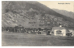 RECKINGEN: Dorfansicht 1915 - Reckingen