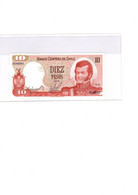 CHILI 10 Pesos 1975 UNC A21- 0240543 - Chile