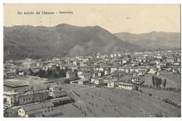 Un Saluto Da CHIASSO: Fabricca E Villagio 1916 - Chiasso