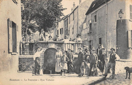 CPA 92 SCEAUX / LA FONTAINE / RUE VOLTAIRE - Sceaux