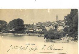 VAUD CULLY PORT EGLISE - J. J. No 1865 - Pas Circulé Mais écrite Août 1904 - Cully