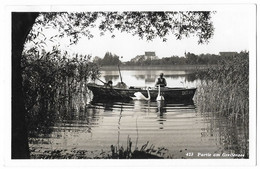 GREIFENSEE: Fischer Mit Schwänen 1943 - Greifensee