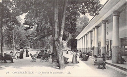 FRANCE - Contrexéville - Le Parc Et La Colonnade - Carte Postale Ancienne - Autres & Non Classés