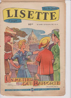 Lisette - 1950 - 30eme Année  - N° 48  -   26/11/1950 - Lisette