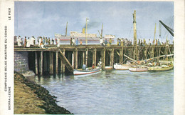 Sierra-leone, The Pier (1920s) Postcard (2) - Sierra Leone