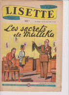 Lisette - 1950 - 30eme Année  - N° 47 -  19/11/1950 - Lisette