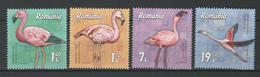 ROMANIA 2021 FAUNA Animals. Birds FLAMINGOES - Fine Set MNH - Ungebraucht
