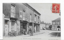 72    BRULON  RUE CONSTANT CORDIER  PHOTOGRAPHE  BON ETAT   2 SCANS - Brulon